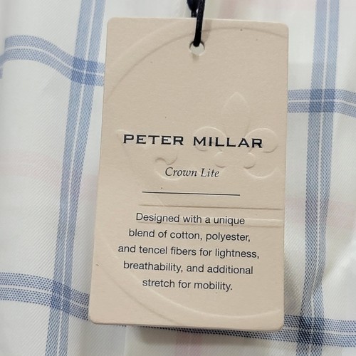 NWT Peter Millar Crown Lite Long Sleeve Button Shirt Mens Size XLARGE MS24W12LTS - Picture 6 of 15