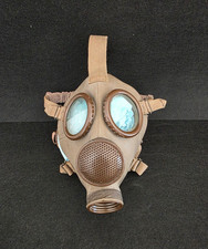 Maschera Antigas Italiana Modello T35 Prodotto Pirelli per Uso Civile WW2