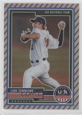 2023 Panini USA Baseball Stars & Stripes Stripes Prizm Cade Townsend #18 pi4