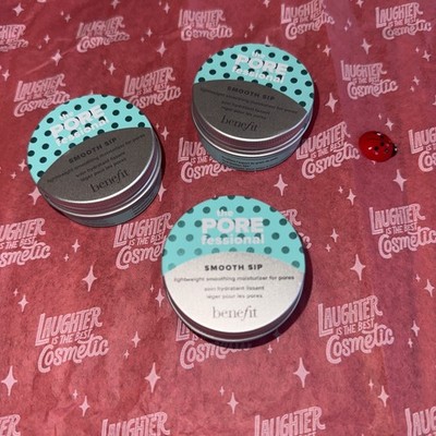 NEW  Benefit The POREfessional Smooth Sip Lightweight Moisturizer 20ml/0.7oz. X3