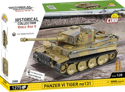COBI  Tank Museum Panzer Tiger VI No. 131 Tank: Set #2588