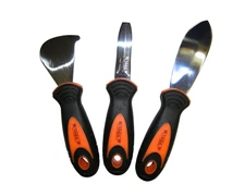 VIM TOOLS SS7200 Knife Blade Scraper Set,3pc