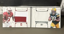 2015 NATIONAL TREASURES HISTORY TY MONTGOMERY /15 BOOKLET DUAL PATCH SSP RARE