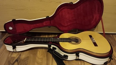 Hermanos Sanchis López 1F Extra Flamenco Gitarre TOP Vollmassive Flamencogitarre