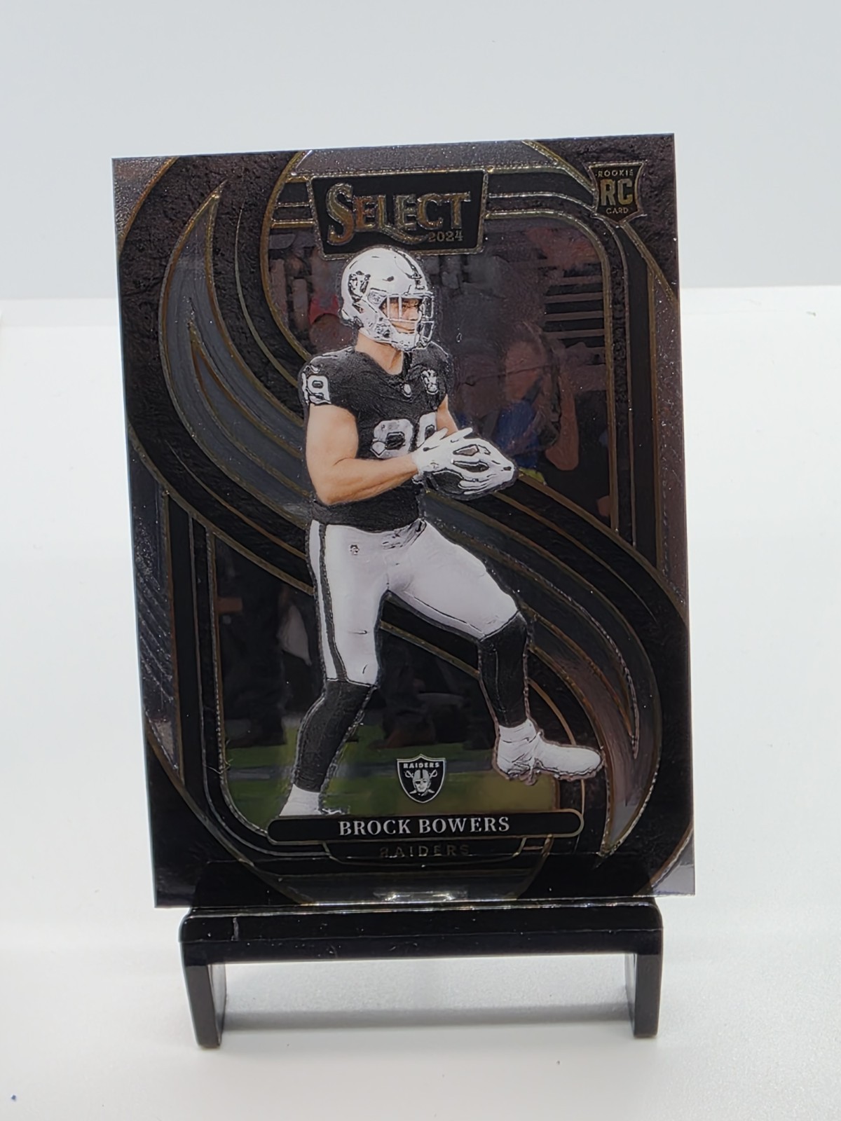2024 Panini Select Brock Bowers Premier Level Rookie Las Vegas Raiders #118