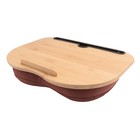 Lap Desk with Pillow Cushion,Laptop Stand with Slot for Tablet,Computer Bed5442