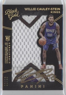 2015-16 Panini Black Gold Prime /25 Willie Cauley-Stein #RSS-WC Auto RC 5e4
