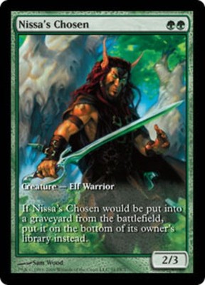 Nissa's Chosen - Near Mint, English
