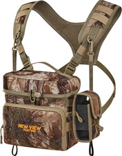 CamoRanger Binocular Harness Chest Pack, Ripstop Bino Harness with Rangefinder