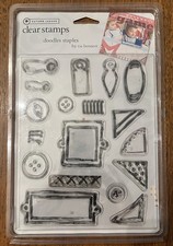 Autumn Leaves Clear Stamps Doodles Staples By Tia Bennett