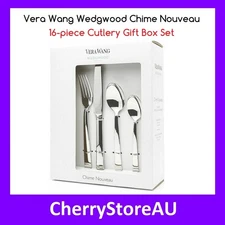 Vera Wang Wedgwood Chime Nouveau 16 Piece Cutlery Set Gift Box - RRP $299.00