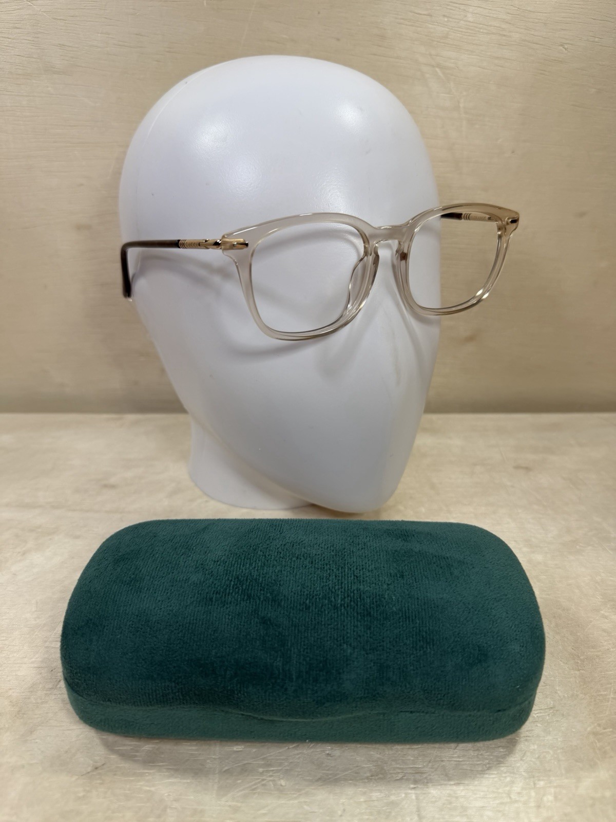 GUCCI eyeglasses CLEAR BROWN KEYHOLE ROUND glasses GG0390O 004 frames 52 21 140 thumbnail 2