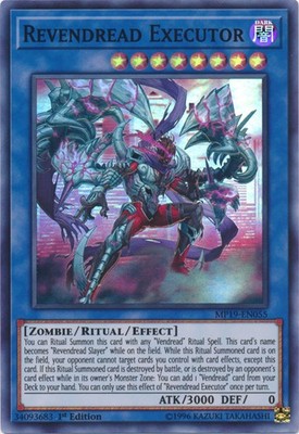 Revendread Executor - MP19-EN055 - Super Rare - 1st Edition - Near Mint