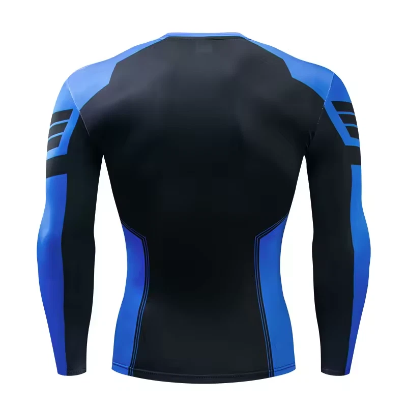 Nightwing Dick Grayson Compression Long-Sleeve Shirt from Teen Titans, Batman - Image 2 of 2