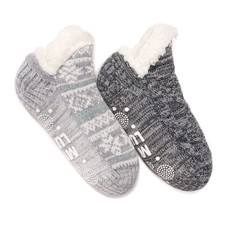MUK LUKS Women's 2 Pack Short Cabin Socks