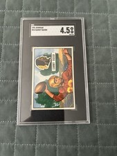 BOWMAN 1951 #34 SAMMY BAUGH REDSKINS SGC 4.5 GRADED FOOTBALL CARD