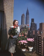 KF12-521 AMERICAN CONTRALTO OPERA SINGER KATE SMITH ORIG 4X5 COLOR TRANSPARENCY