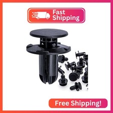 Rexka 30pcs Fender Liner Push-Type Retainer Clip Fastener Compatible with Hyunda