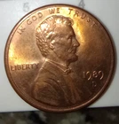 1989-D Lincoln Memorial Cent — photo from another recent sale