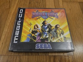 SEGA MEGA CD SHINING FORCE CD PAL EURO USED GOOD CONDITION CIB ISSUES WITH DISC