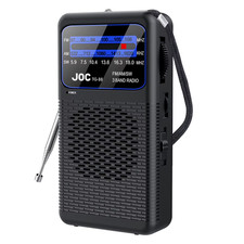 Portable AM/FM/SW Radio Battery Operated Radio with Earphone Jack Pocket Radio S