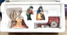NIB Dept 56 Harvest Time Set of Four  Heritage Village Collection #5941-2