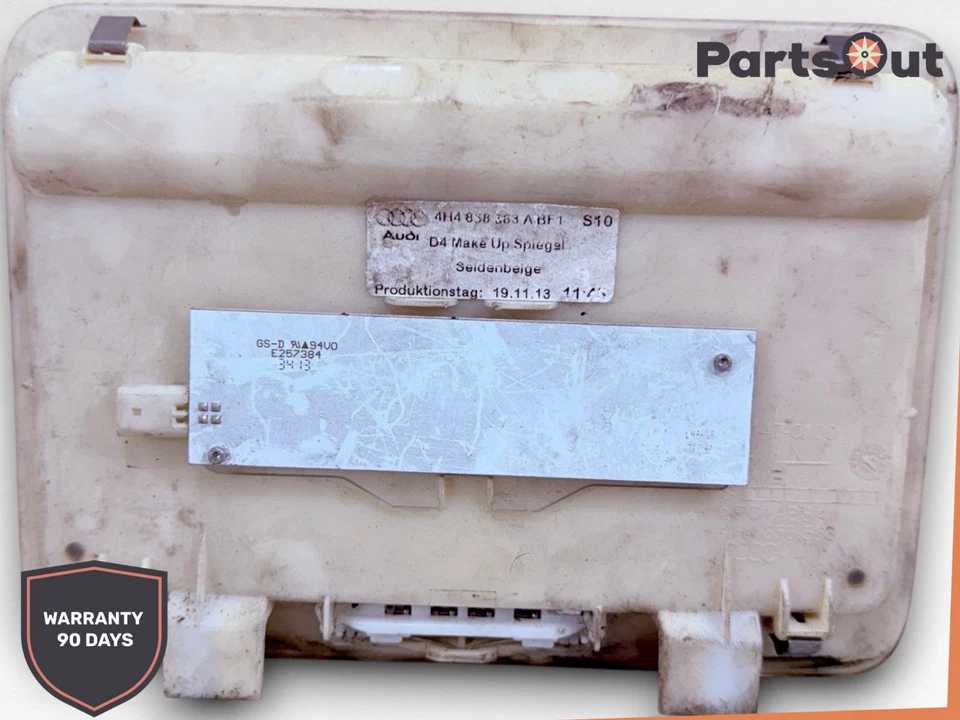 Espejo retrovisor tocador techo izquierdo Audi A8 Quattro 2012-2018 4H4-858-563-A-ET1 OEM Foto 4 de 4