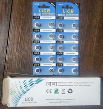 LiCB 20 Pack LR41 AG3 392 384 192 Battery 1.5V Button Coin Cell Batteries
