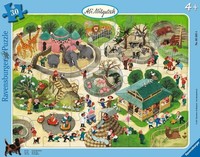 Ravensburger Kinderpuzzle Ali Mitgutsch Im Zoo 30-48 Teile Ab 4 Jahre