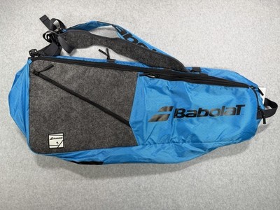 NWT Babolat RH6 EVO Tennis Racquet Blue Gray Travel Holder Case 751209