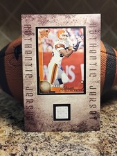 🔥Kevin Johnson Browns Upper Deck CERTIFIED AUTHENTIC FOOTBALL JERSEY CARD 🔥