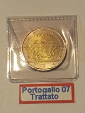 Portugal 2 Euro Coin Treaties of Rome 2007 BU from Roll CC44
