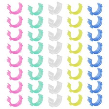 80 Pcs Colorful Sewing Bobbin Clips, Small Bobbin Holder Plastic Thread Clamp...