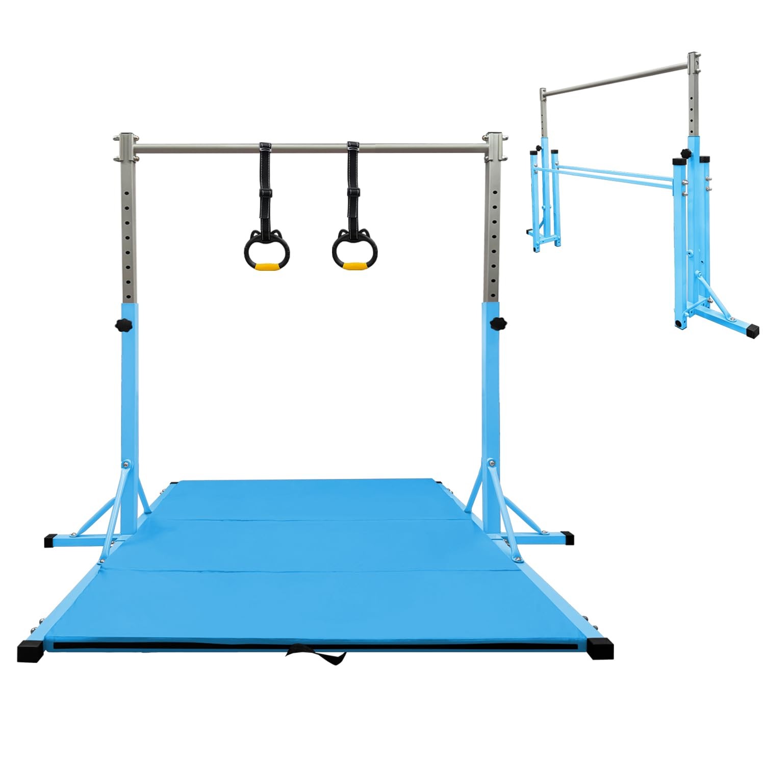 Foldable Gymnastics Kip Bar for Home Indoor Training,Horizontal Bar for Kids ...