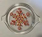 CLEAR Pyrex Friendship Red Birds Casserole Replacement Lid 474-C-6 LID ONLY