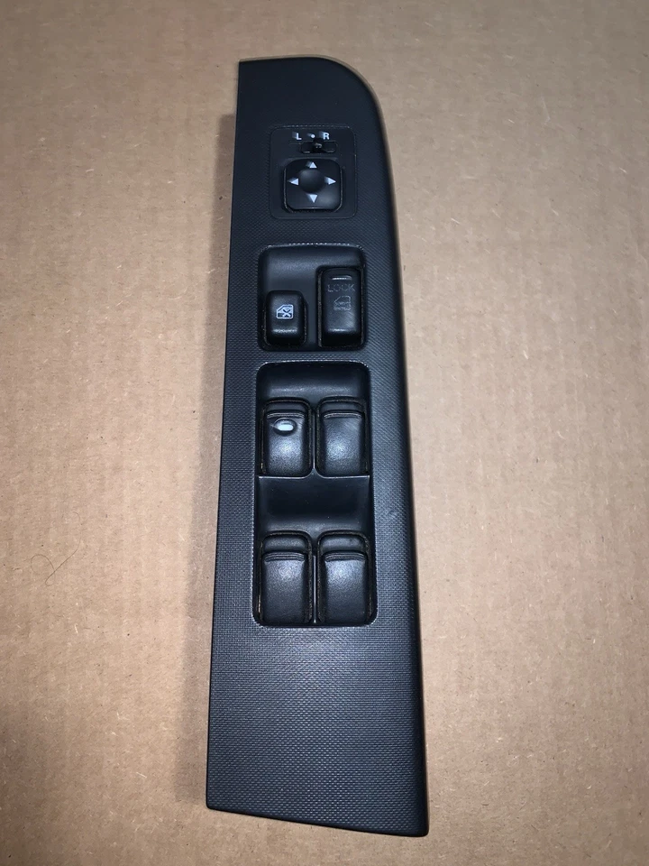 2004-2006 Mitsubishi Endeavor Power Driver Master Window Control Switch Black - Image 2 of 4