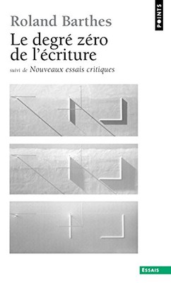 LE DEGRE ZERO DE L'ECRITURE By Roland Barthes *Excellent Condition*