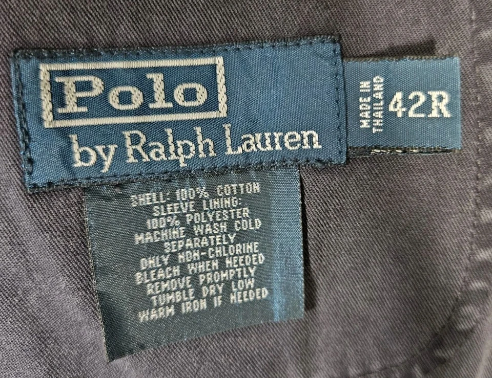 Polo Ralph Lauren Men's Bleecker Tropical Cruising Club Navy 42R - Image 4 of 4