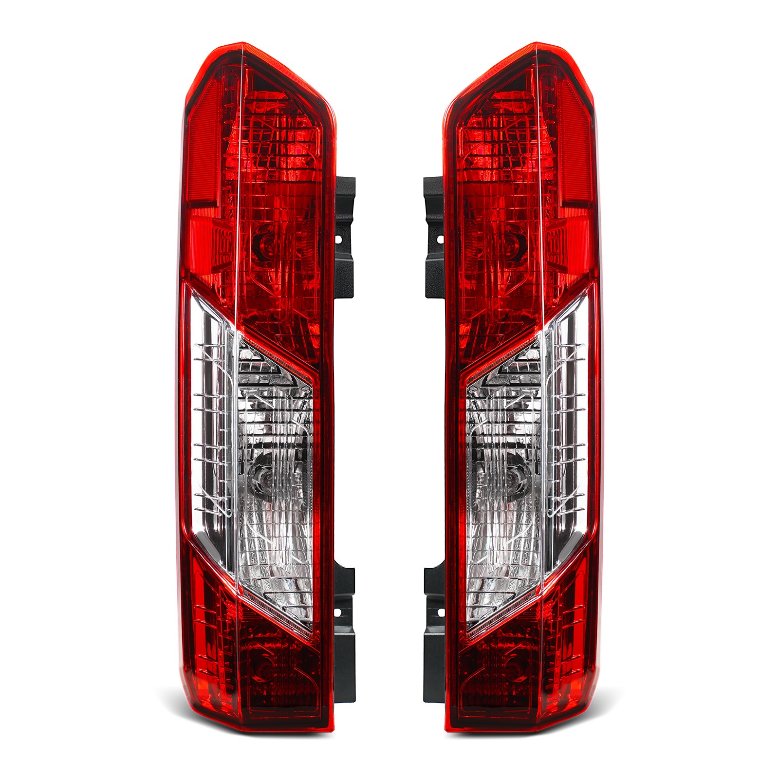 For 2015-2025 Ford Transit Halogen Tail Light Assembly Left + Right Side W/ Bulb