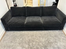 canapé Ikea 3 places, Vimle, gris foncé (noir)