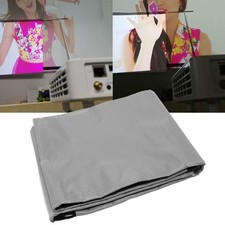 Movie Projector Screen Synthetic PVC Anti Light 16:9 Foldable Portable Wall