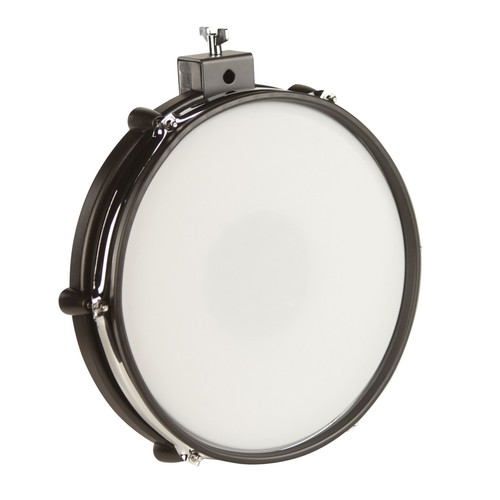 12" Dual Snare Pad E-Drums Weißes Mesh Head Stereo Trigger DD-ONE Robust - Zdjęcie 3 z 7