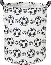 Kids Laundry Hamper Baby for Nursery Boy and Girl Soccer