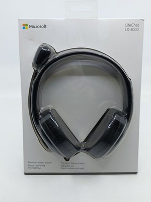 Microsoft LifeChat LX-3000 Headset - Schwarz _0,4_5