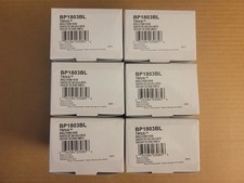 Moen BP1803BL Triva Single Robe Hook 6 Pack, Matte Black