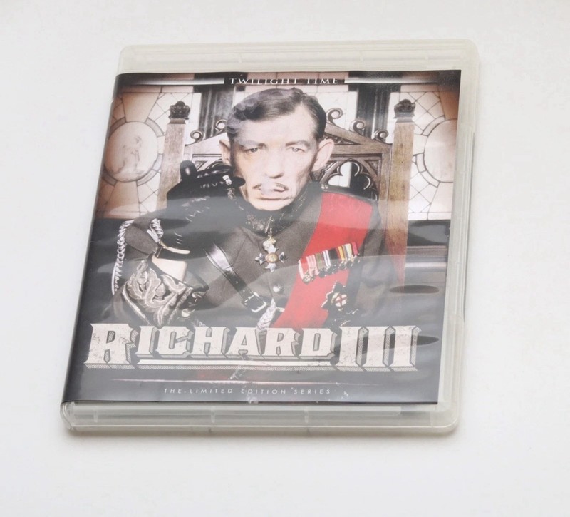 Richard III Blu-ray Twilight Time Ian McKellen Pre-Owned