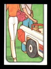 1983 Panini Barbie Sticker Card 171 Fairytale Castles BXCP14