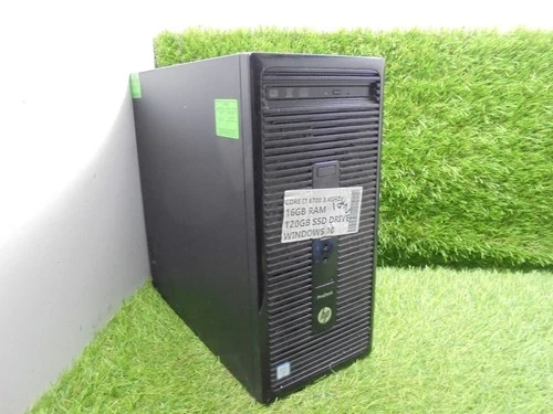 HP PRO DESK 400 G3 MT i7 6700 3.4GHZ 16GB 120GB SSD WINDOWS 10 PC DESKTOP TOWER
