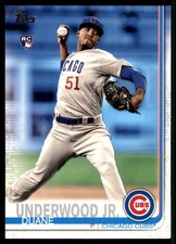 Duane Underwood Jr. 2019 Topps #315 Chicago Cubs MLB READ FREE SHIP AutographDen