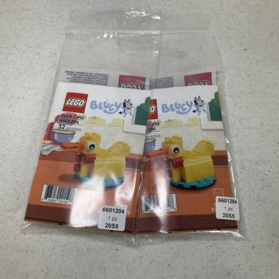 LEGO Bluey Duck Cake 6601204 Barnes & Noble B&N Exclusive Promo Set NEW X 2 Pack